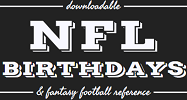 NFL Birthdays logo